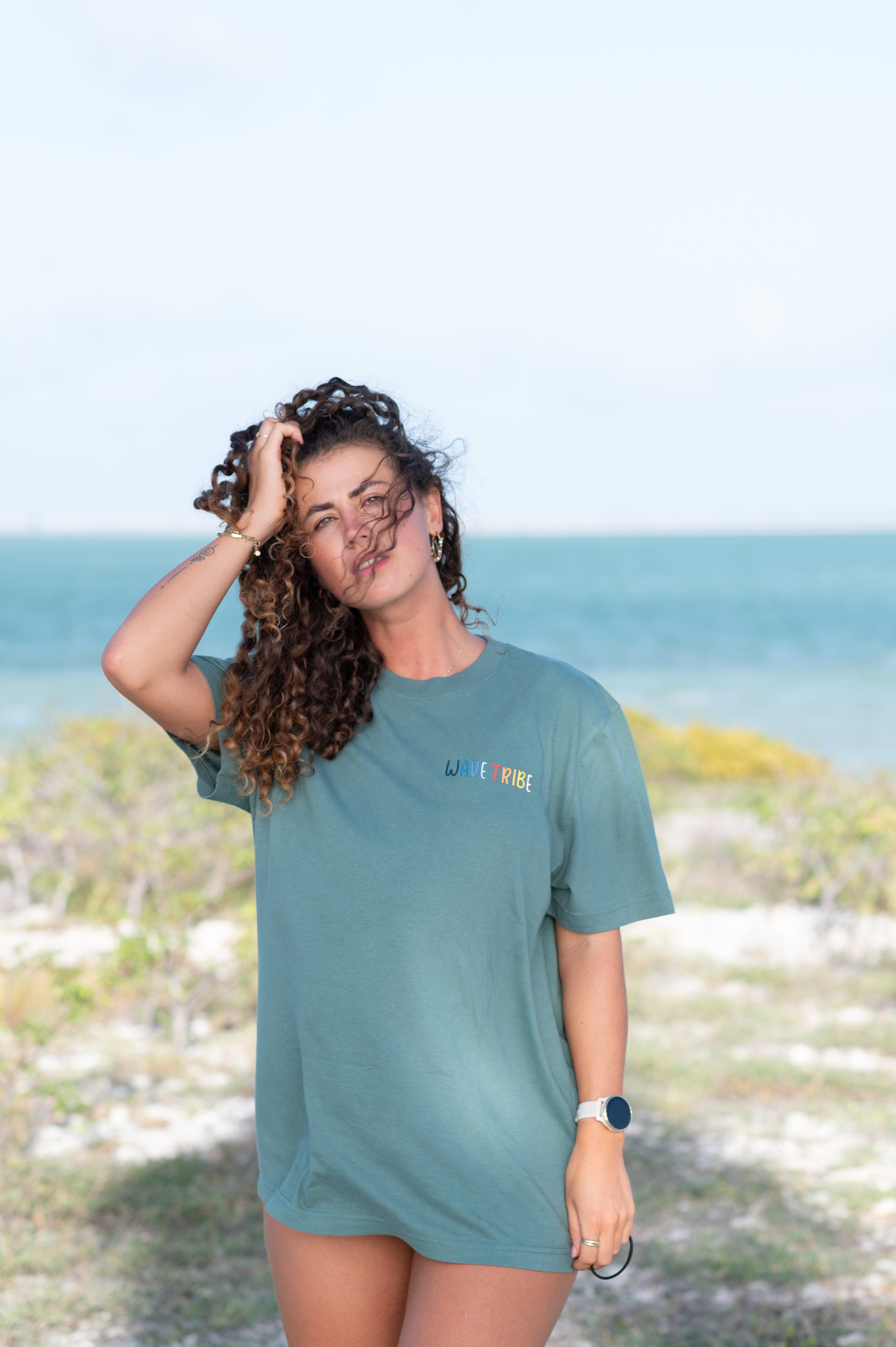 Tide Tee - Wild Green
